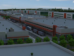 logistics 3D Model