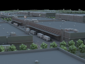 logistics Modello 3D