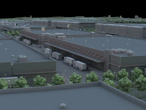 logistics 3D Model