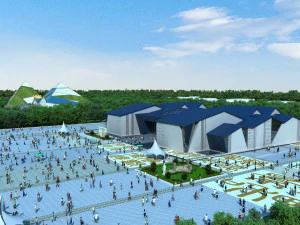 landscape garden 3D Model