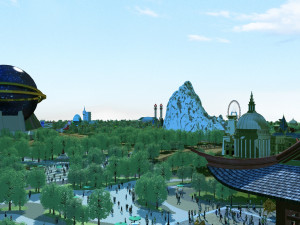 landscape garden 3D Модель