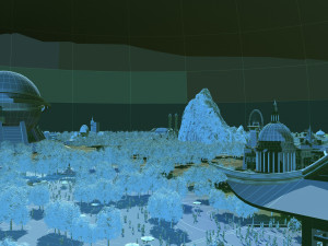 landscape garden 3D Модель