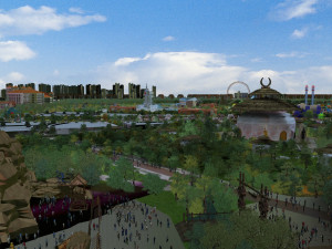 landscape garden Modelo 3D