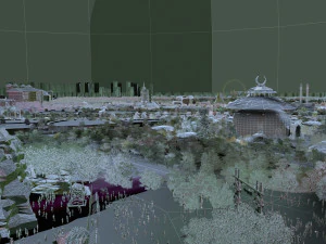 landscape garden 3D Model