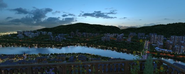 city building 3D 模型 .c4d .max .obj .3ds .fbx .stl .blend 