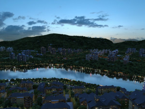 city building 3D 模型