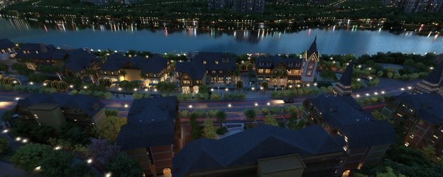 city building 3D Model .c4d .max .obj .3ds .fbx .stl .blend 