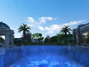 swimming pool 3D 모델