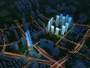 city building 3Dモデル
