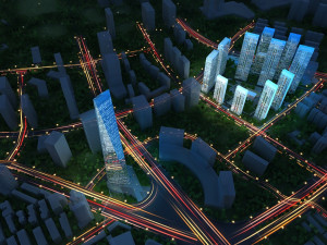 city building Modello 3D