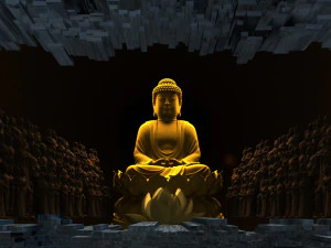 buddha statue 3D Model