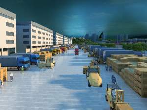 warehouse 3Dモデル