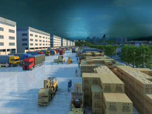 warehouse 3Dモデル