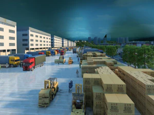 warehouse 3D Model