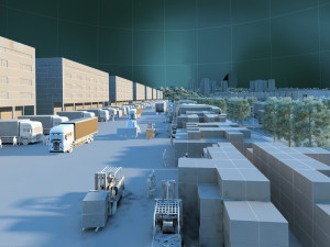 warehouse 3Dモデル