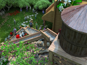 small town 3D Model