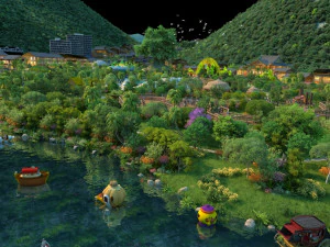 amusement park 3D Model