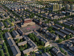 city building Model 3D