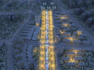 century avenue 3D Model