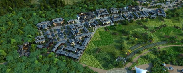 small town Modello 3D .c4d .max .obj .3ds .fbx .stl .blend 
