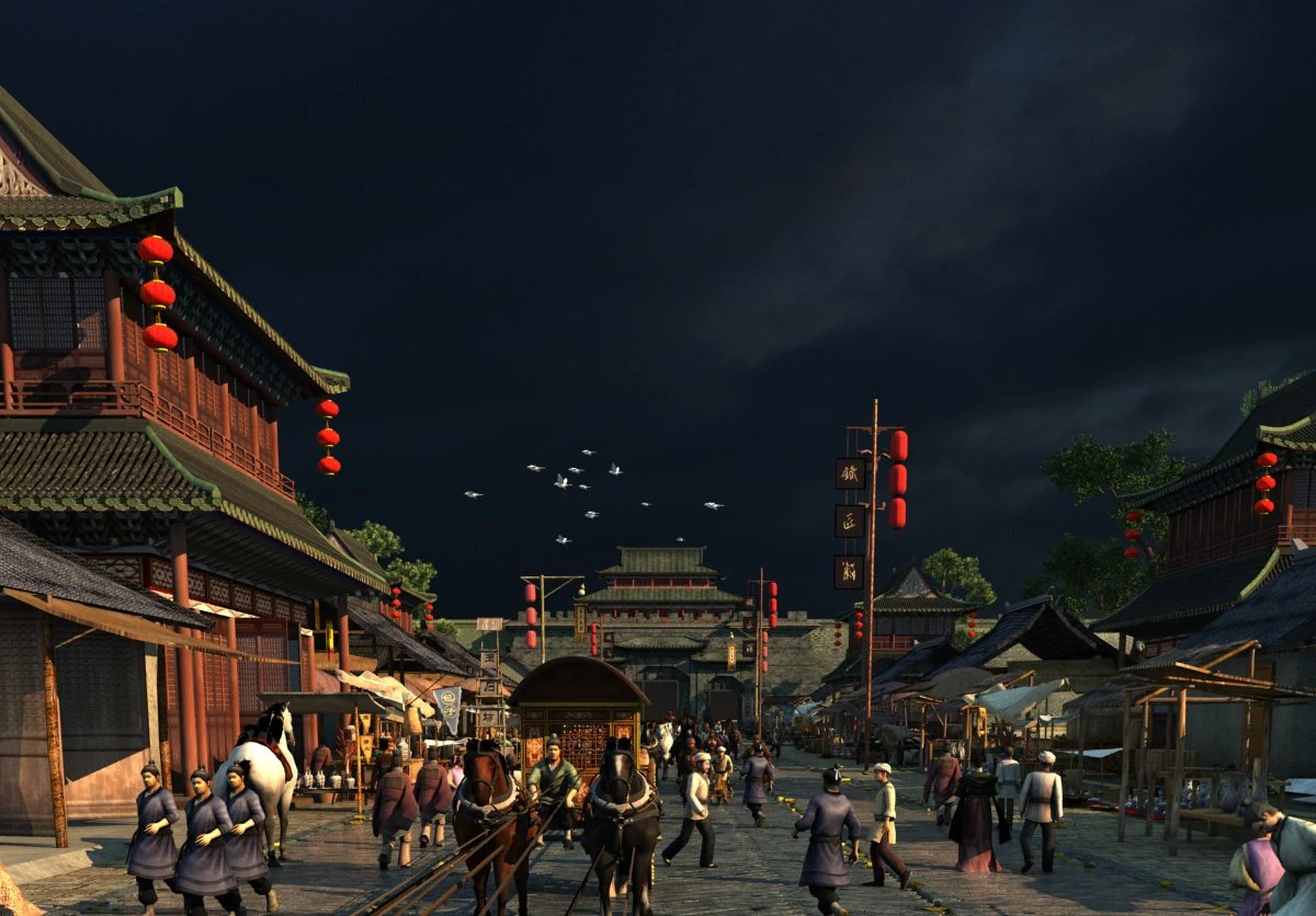 ancient city 3D Model .c4d .max .obj .3ds .fbx .stl .blend 