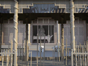 temple 3D Model