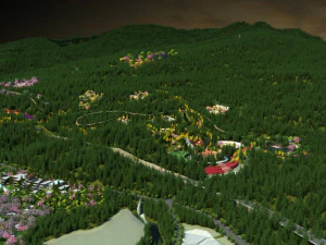 курорт 3D Модель