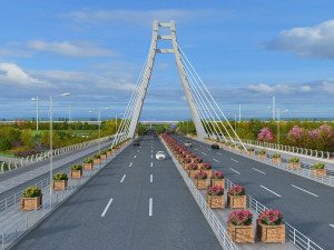 bridge 3D 模型