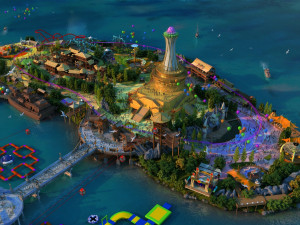 amusement park Modelo 3D
