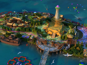 amusement park 3D Model