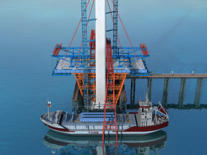 build a bridge 3D Model