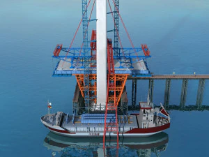 costruire un ponte Modello 3D