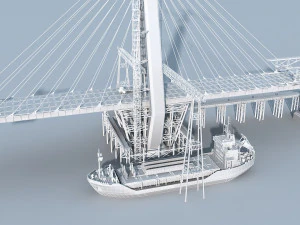 build a bridge 3D Model