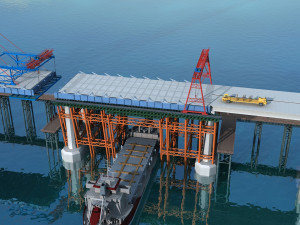 build a bridge 3D 모델