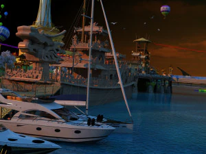 amusement park 3D Model