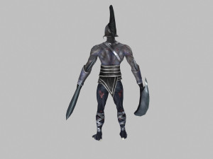 zombie Model 3D