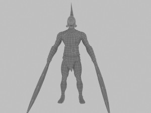 zombie Model 3D