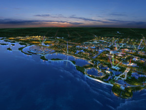 city night view 3D Model