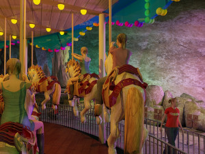 carousel 3D Model