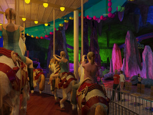 carousel Modelo 3D