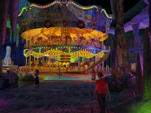 carousel 3D Model