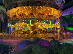 carousel 3D Model