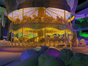 carousel 3D Model