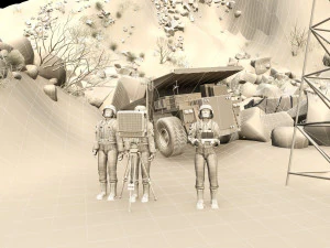 drone testing 3D Model