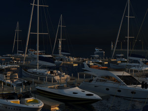 dock 3D Model