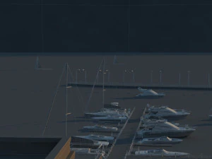 dock 3D Model