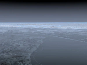 yellow river 3D Model