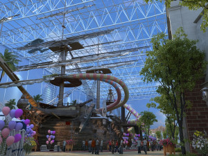 roller coaster Modelo 3D