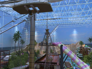 roller coaster 3D Model