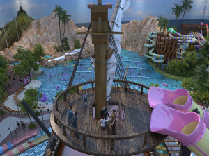 roller coaster 3D Model
